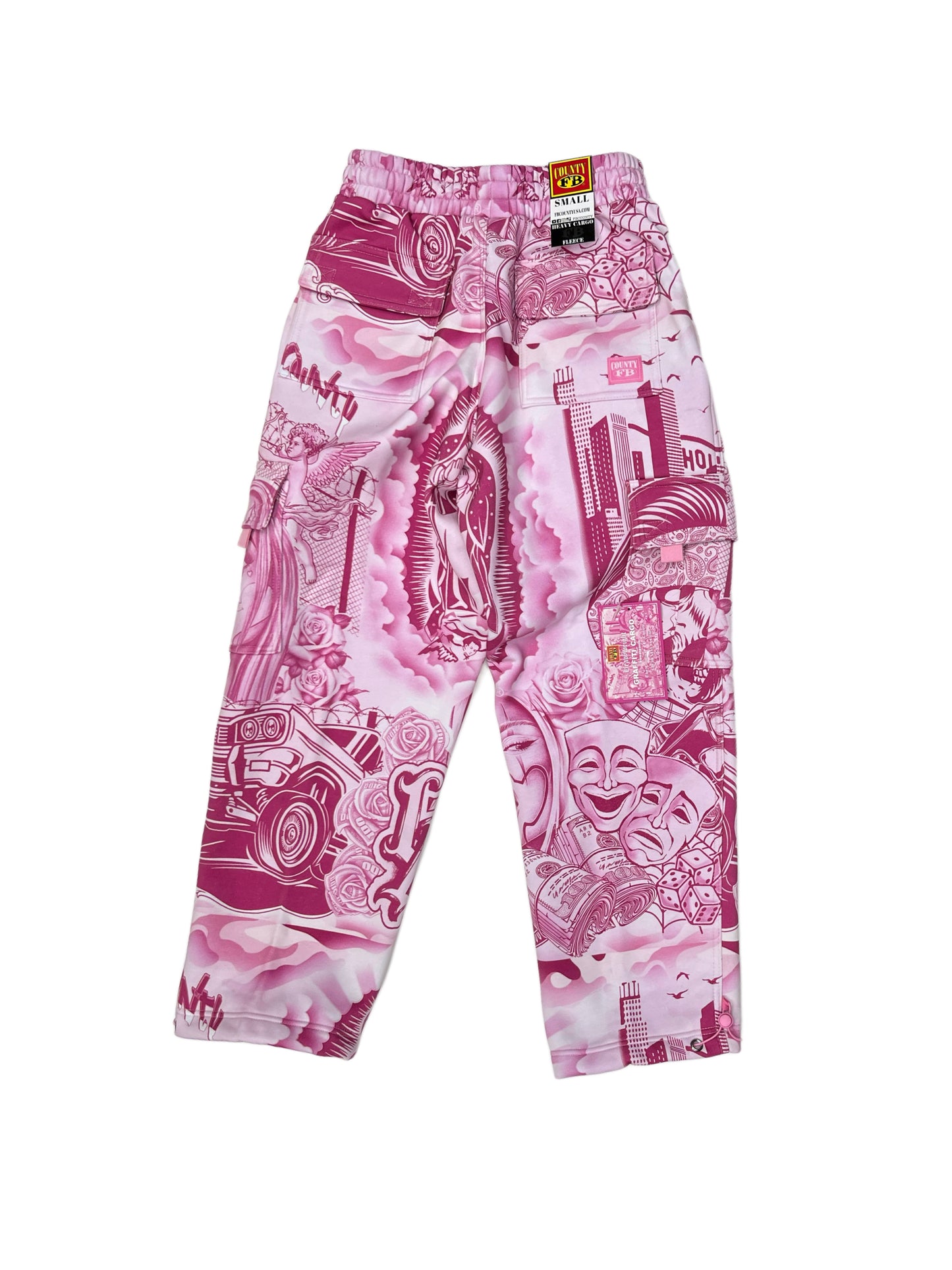 FB County tatted up cargo pants