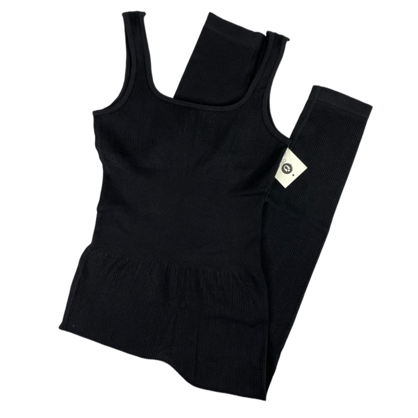 Women's Sleeveless Ribbed One Piece Jumpsuit