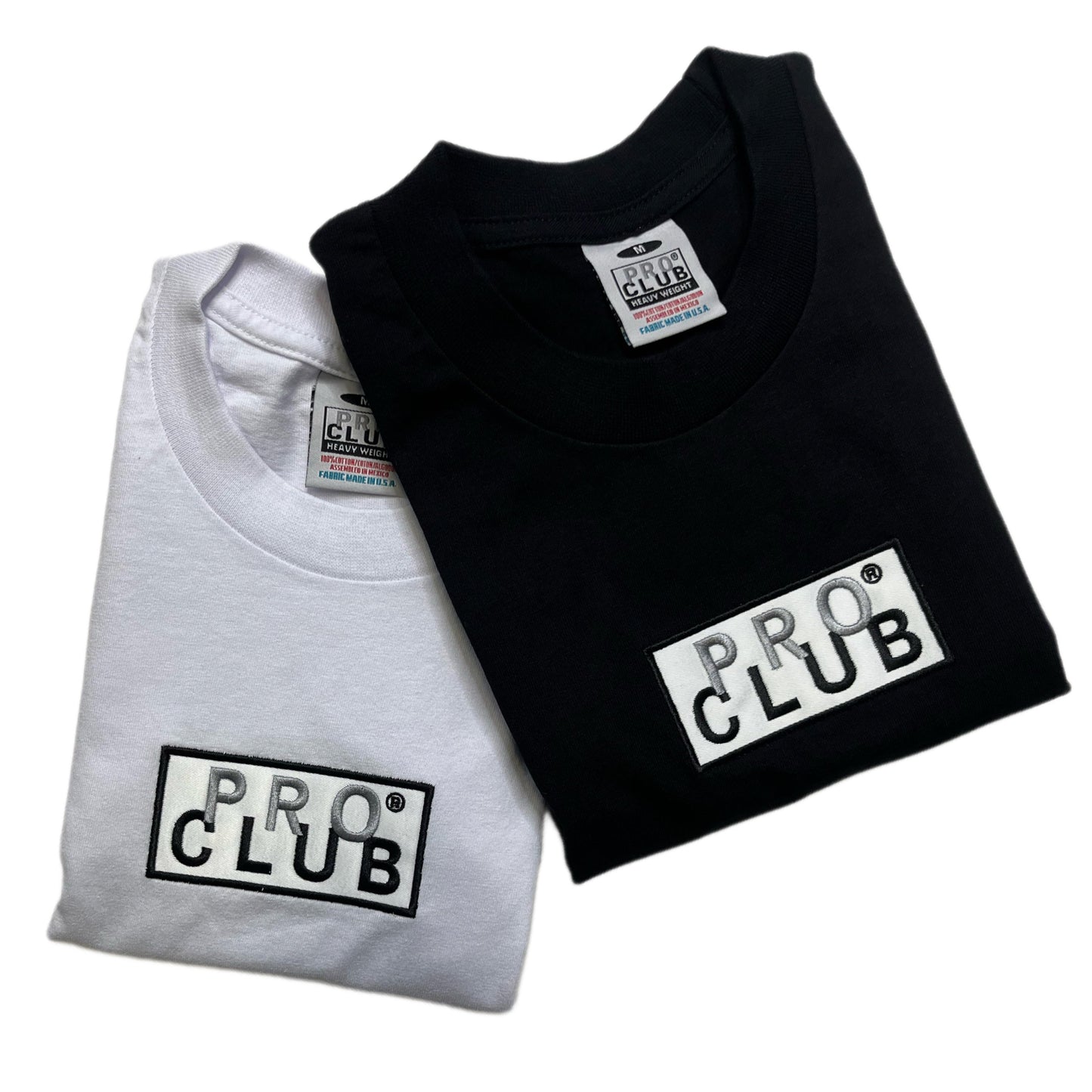 THM330 - PRO CLUB Embroider Logo Tee