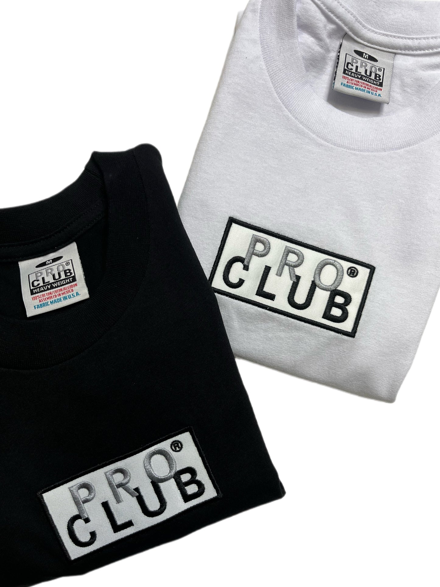 THM330 - PRO CLUB Embroider Logo Tee
