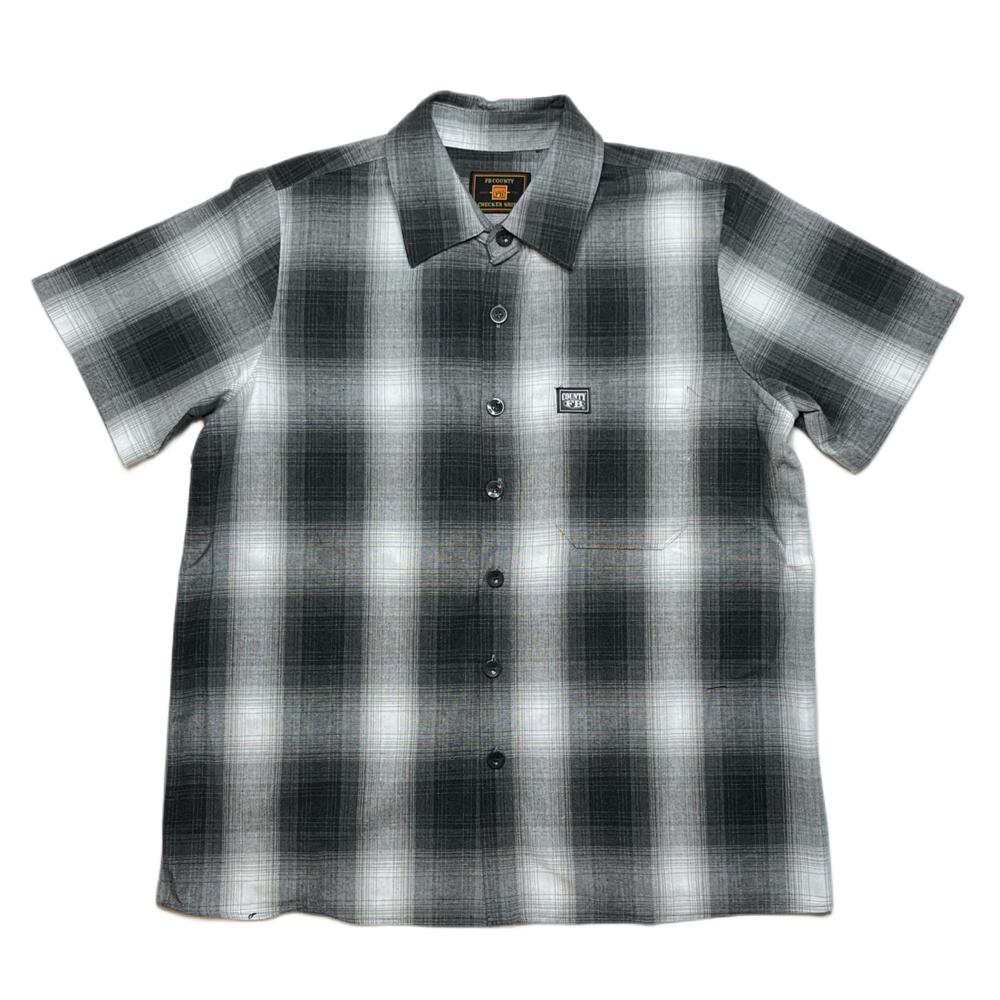 FB County Short Sleeve Checker Flannel Shirt
