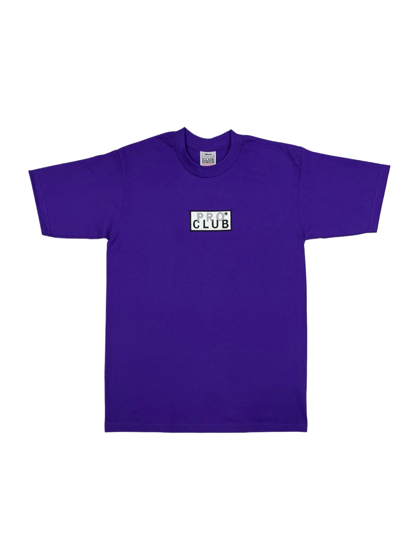 Men's Pro Club Colored Embroidered Logo Heavy Weight T-shirt