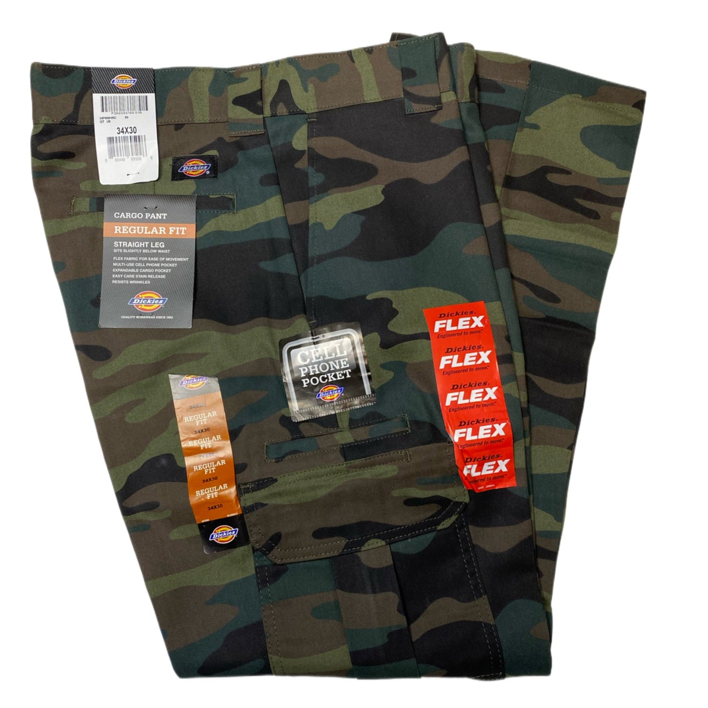 Dickies Cargo Pants Regular Fit 30th Length