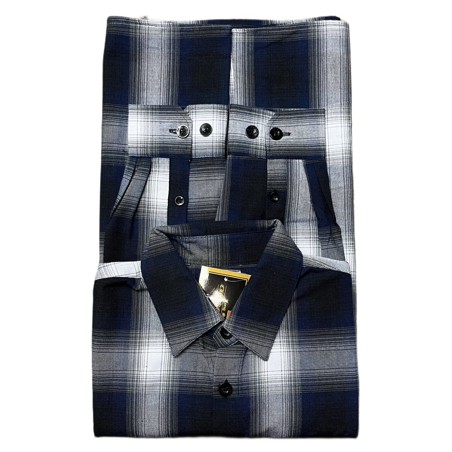 FB County Long Sleeve Checker Flannel Shirt