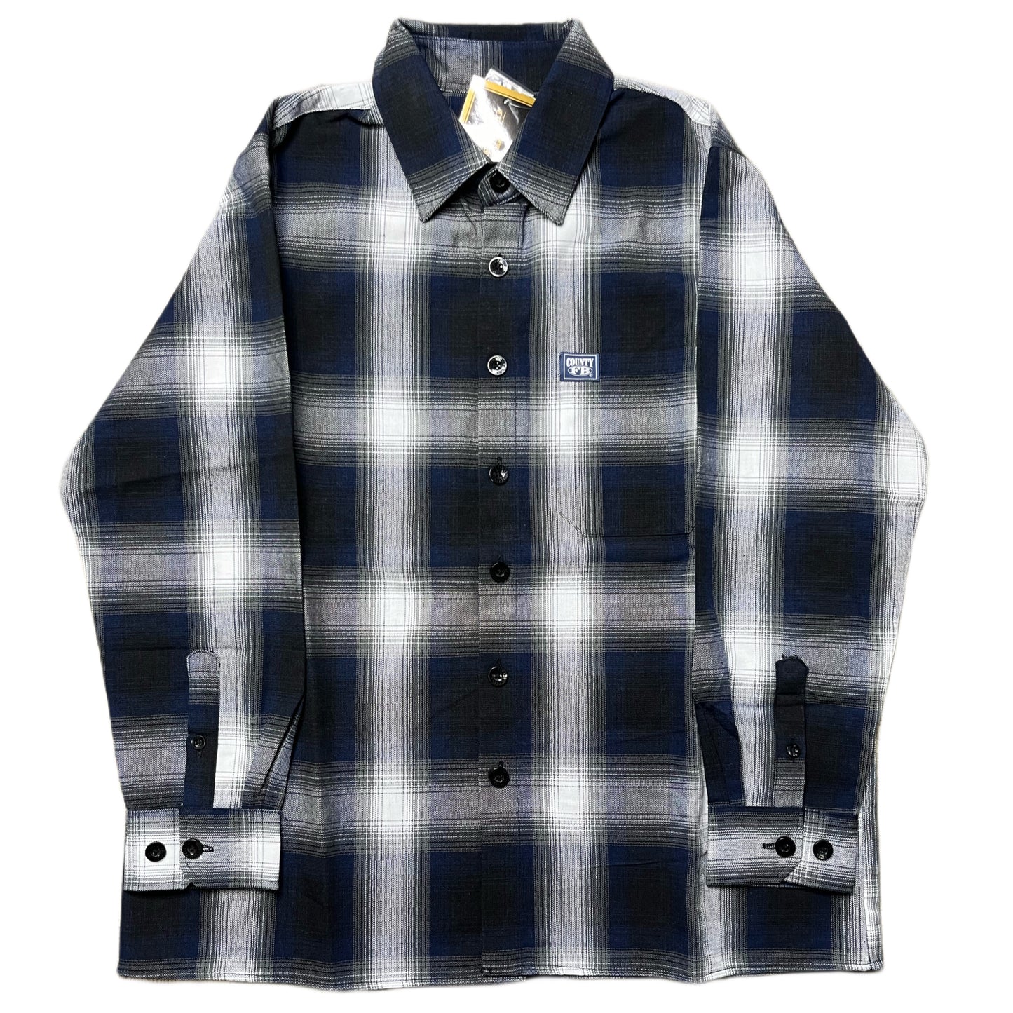 FB County Long Sleeve Checker Flannel Shirt