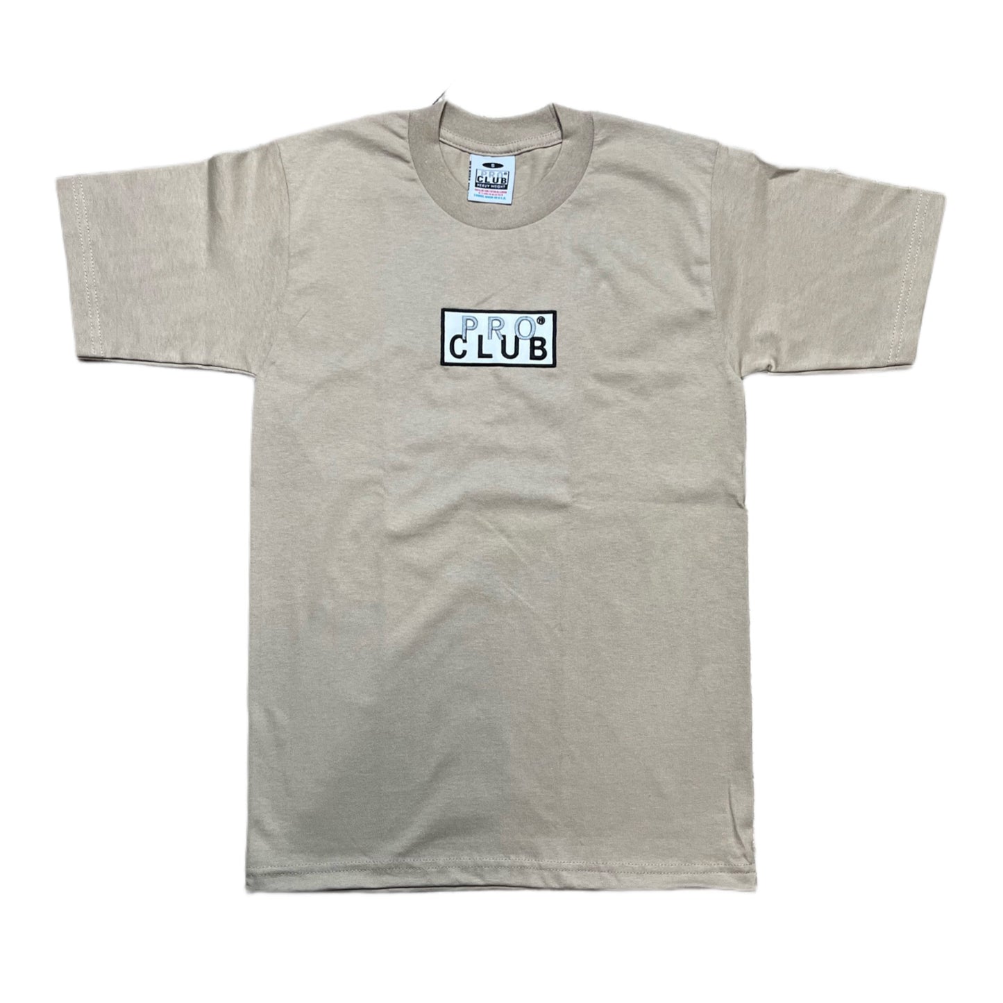THM330 - PRO CLUB Embroider Logo Tee