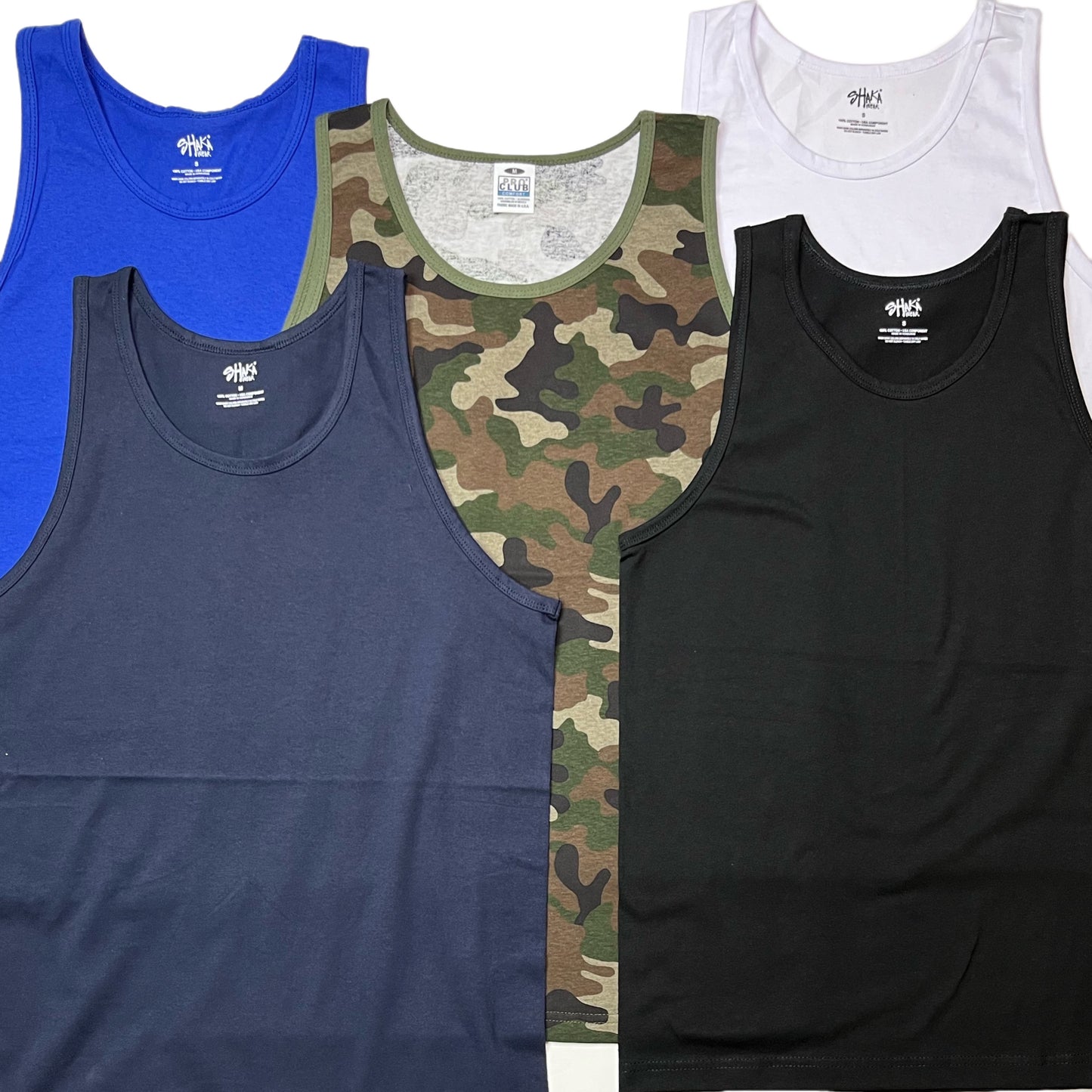 Shaka Solid Men's Tank Top