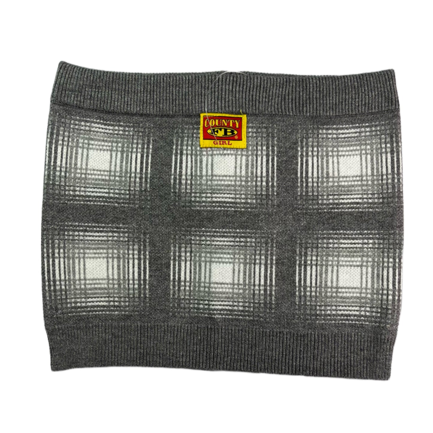 FB County Flannel Tube Top
