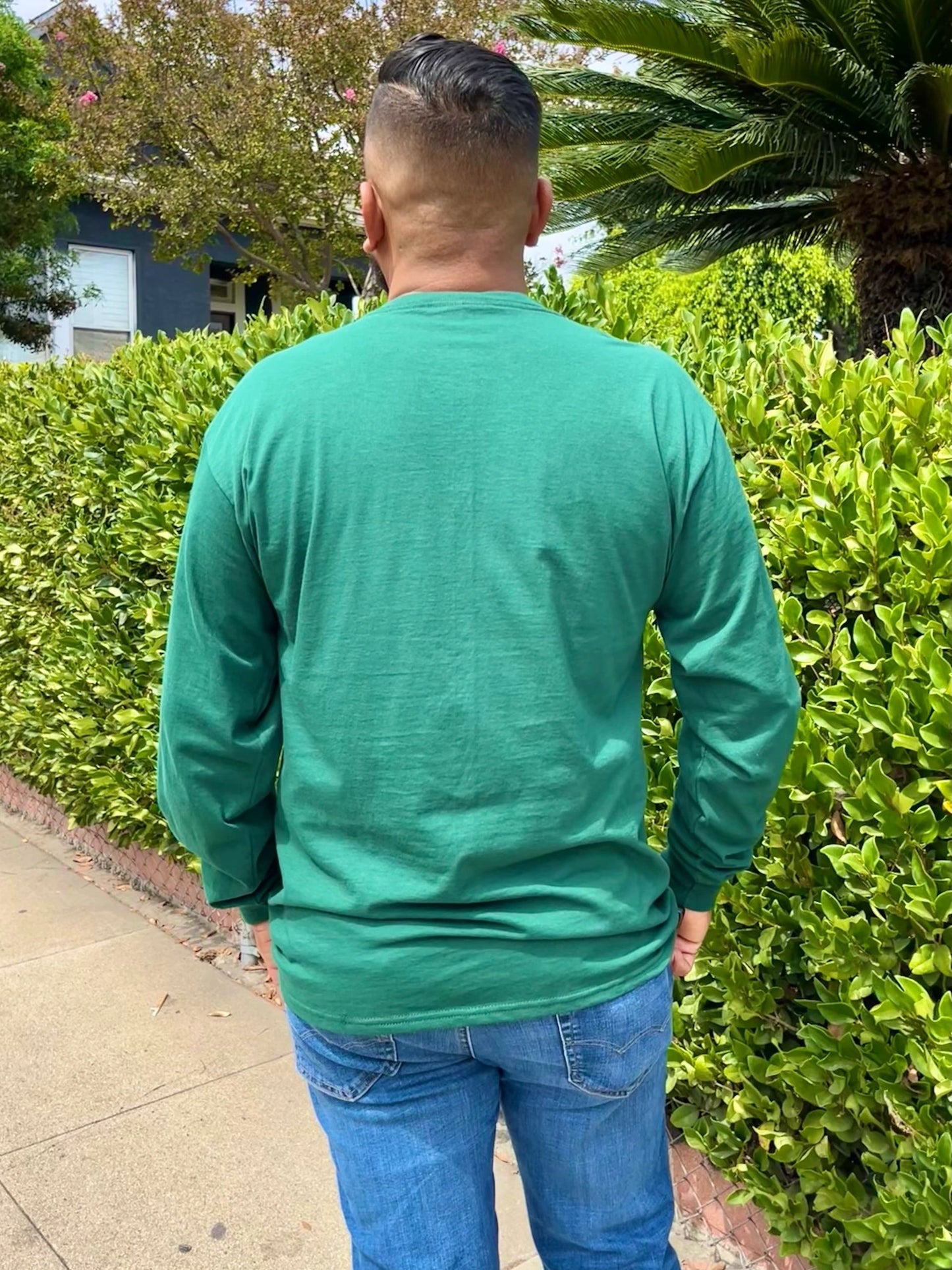 Solid Color Long Sleeve T-shirt