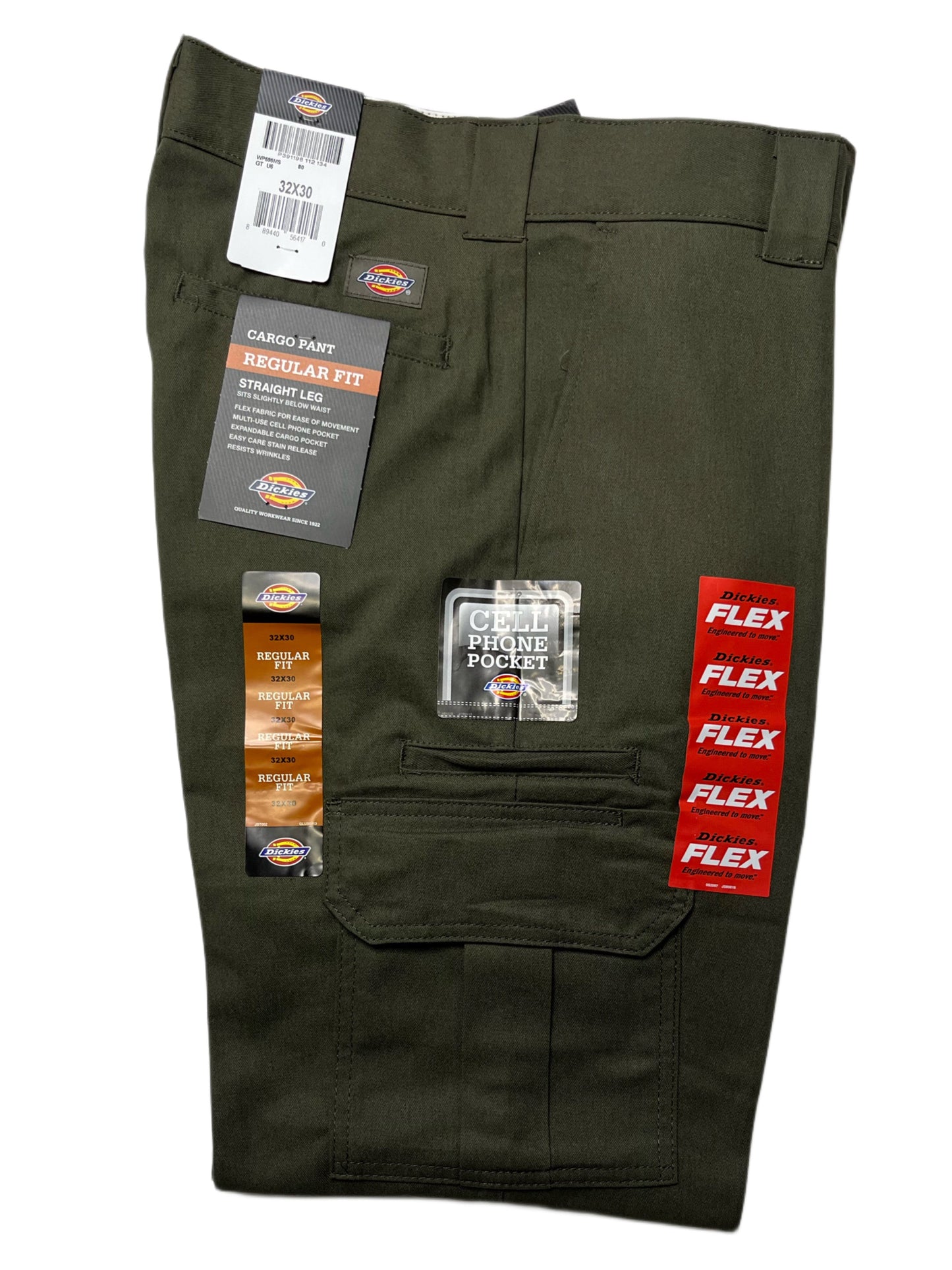 Large Dickies Cargo Pants Regular Fit