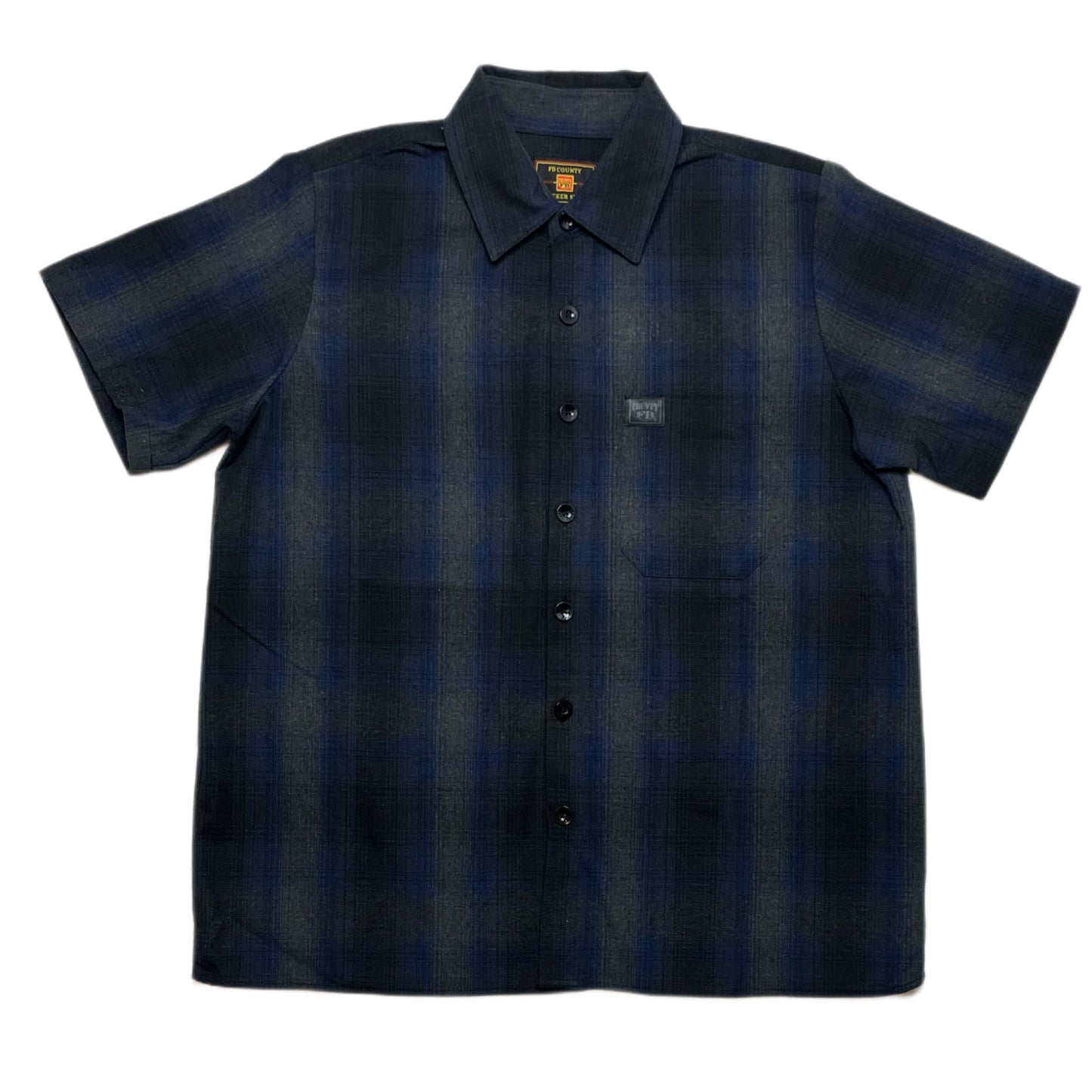 FB County Short Sleeve Checker Flannel Shirt