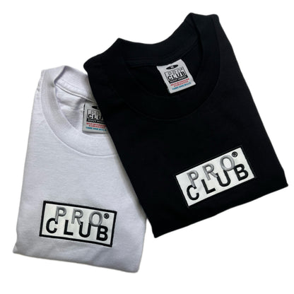 Men's Pro Club Embroidered Logo Heavy Weight T-shirt