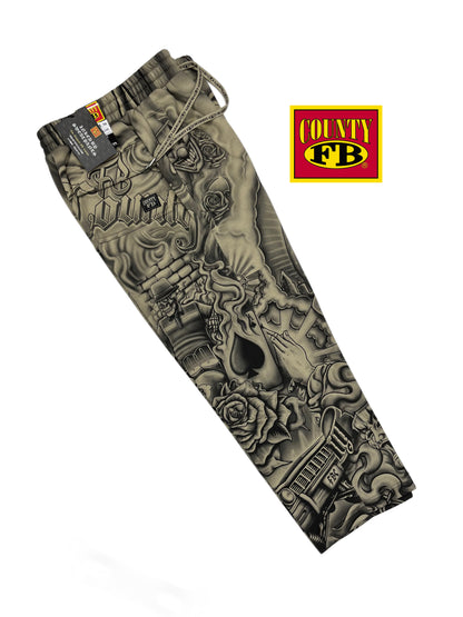 FB County tatted up Sweatpants