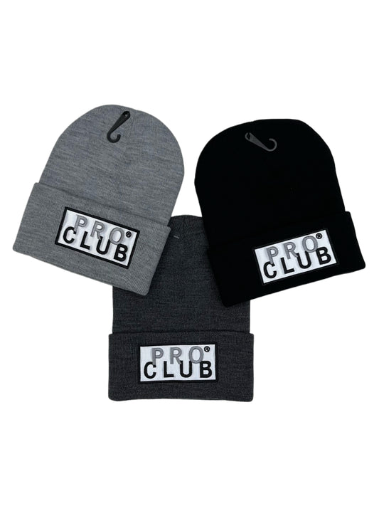 PRO CLUB Embroidery Logo Beanie