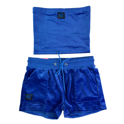 FB County Velour Short Set