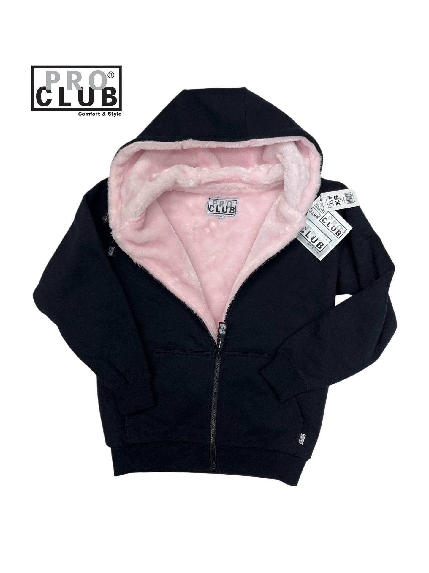 PROCLUB Heavyweight Pile Full Zip Hoodie