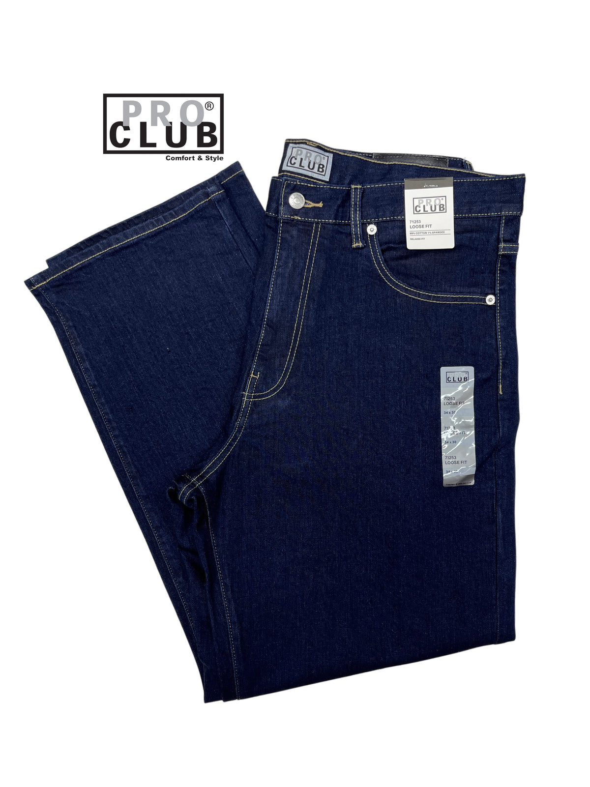 Men's regular fit denim jeans