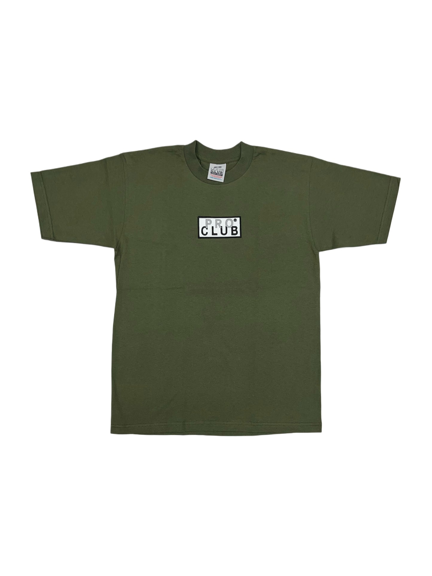 Men's Pro Club Embroidered Logo Heavy Weight T-shirt