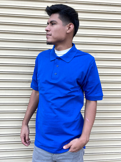 Solid Color Polo Sport Shirt