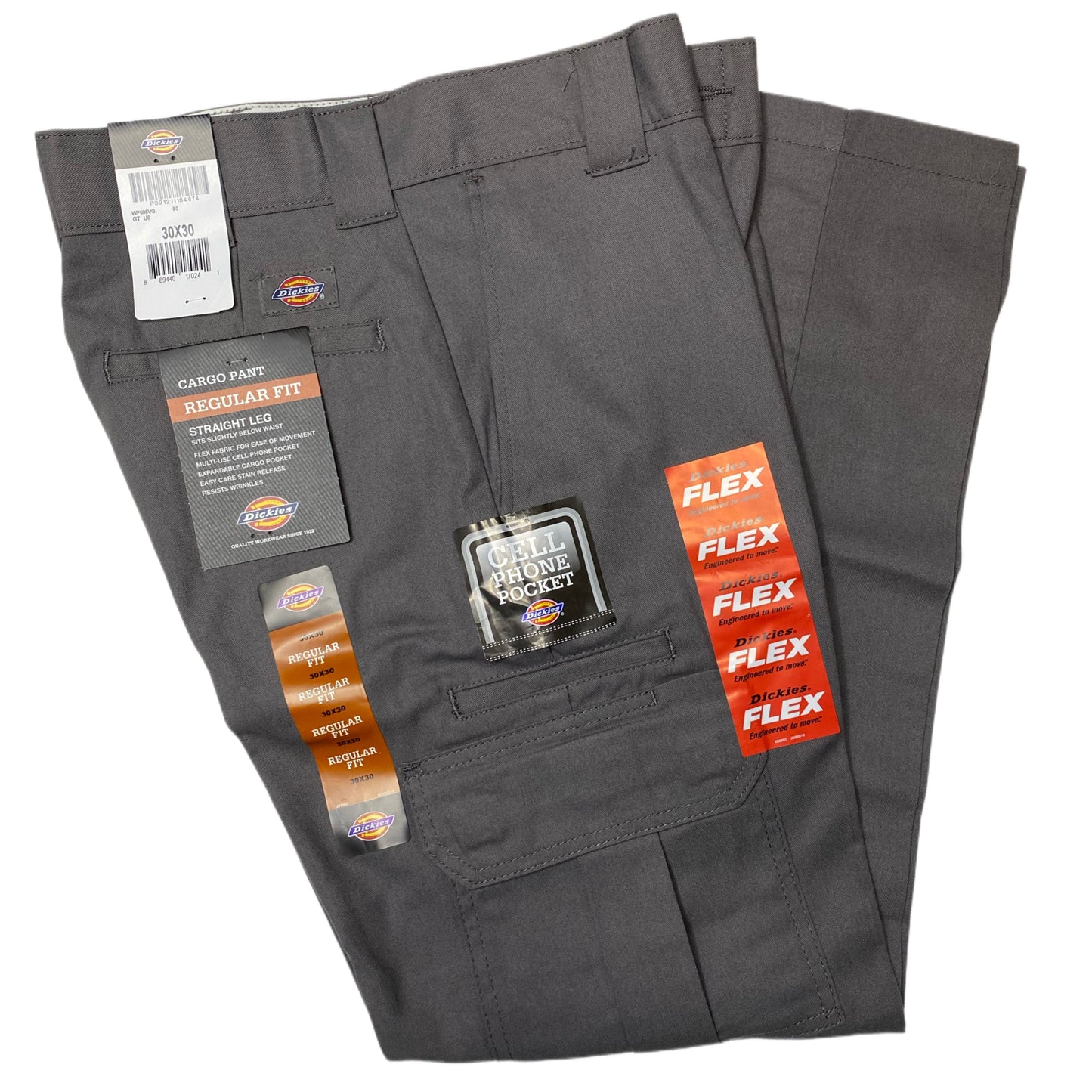 Large Dickies Cargo Pants Regular Fit