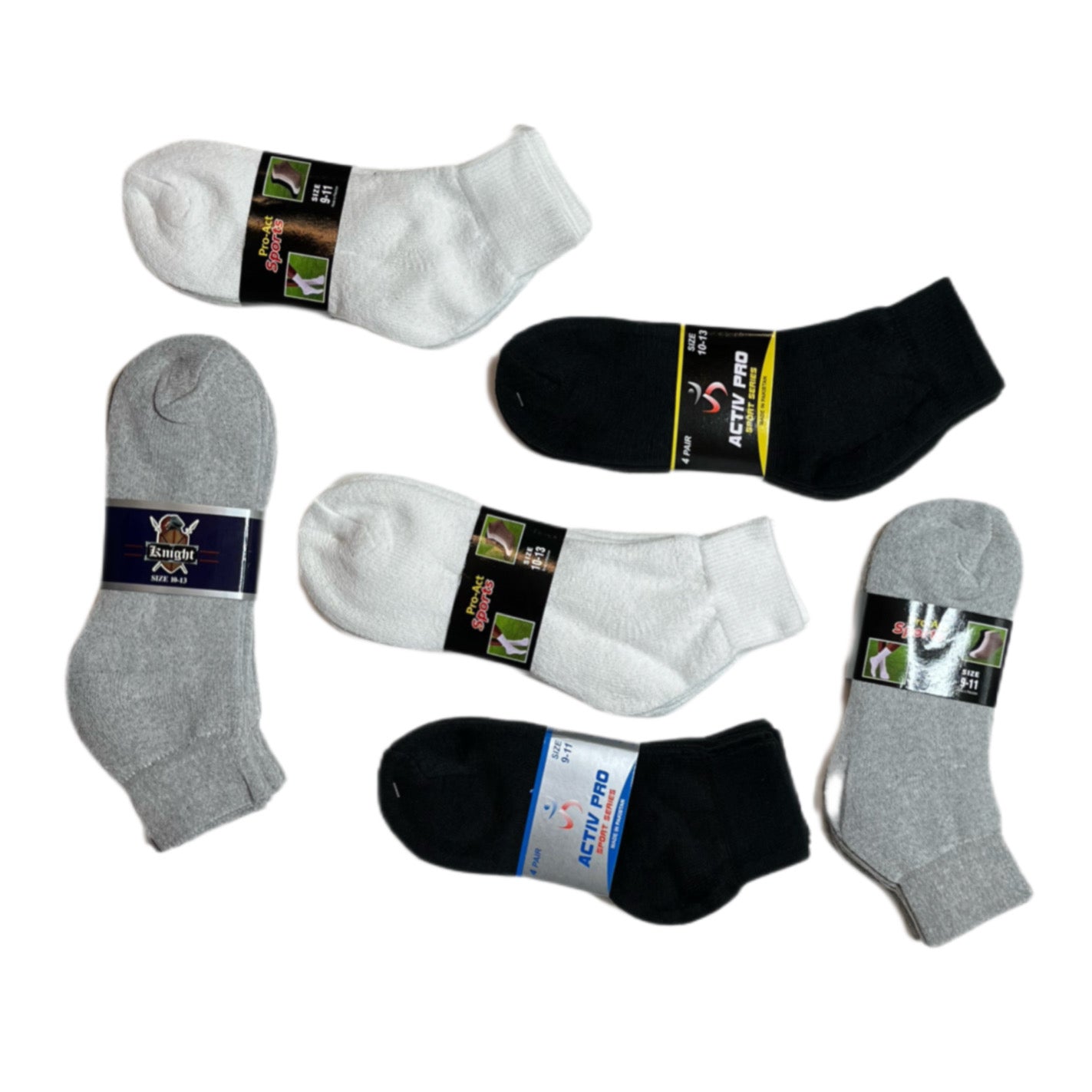 4 Pair Socks Bundle