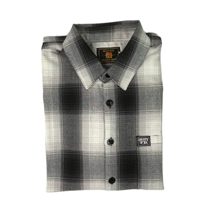 FB County Short Sleeve Checker Flannel Shirt