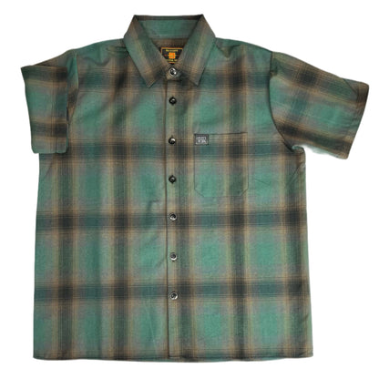 FB County Short Sleeve Checker Flannel Shirt