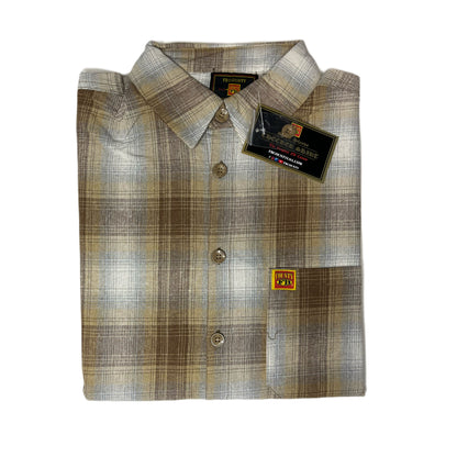 FB County Short Sleeve Checker Flannel Shirt