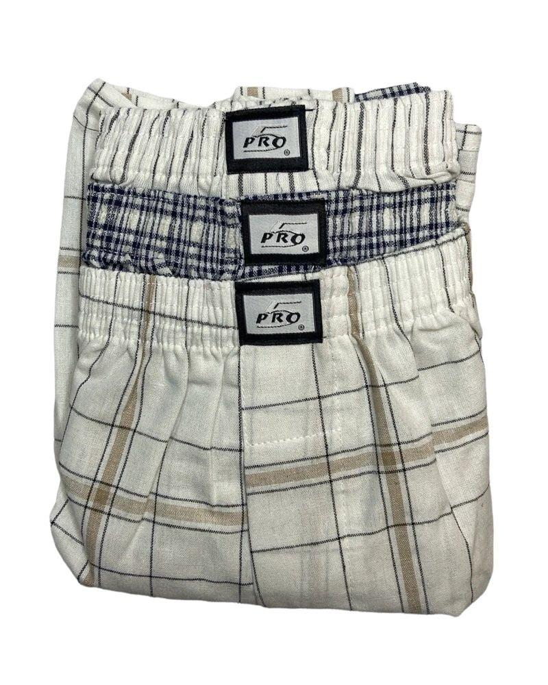 PRO 5 Boxer Trunks (3pc-Pack)