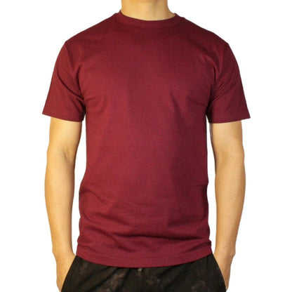 Solid Color Cotton T-shirt