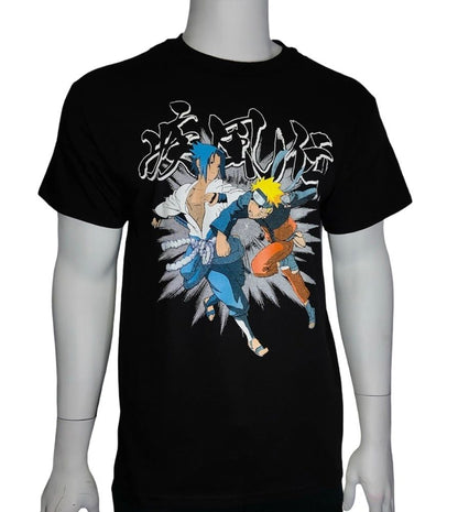 Naruto Vs Sasuke Graphic T-Shirt
