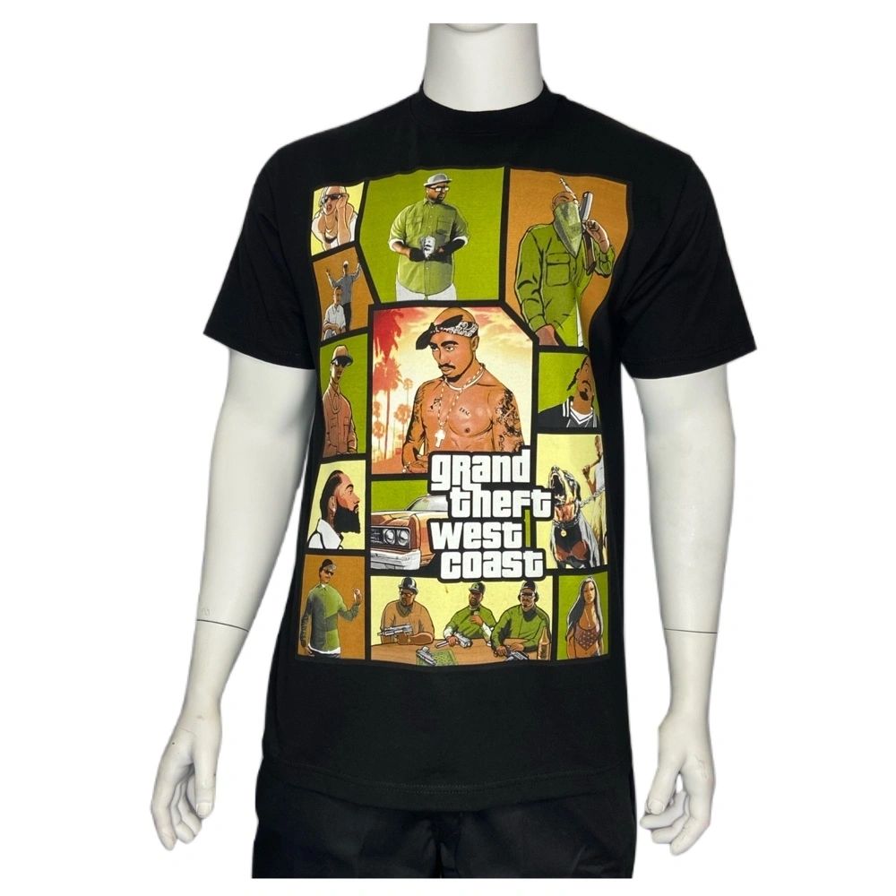 Grand Theft West Coast Graphic Heavy Weight T-shirt