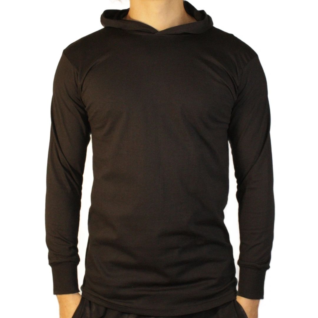 Long Sleeve T-shirt with Hoodie