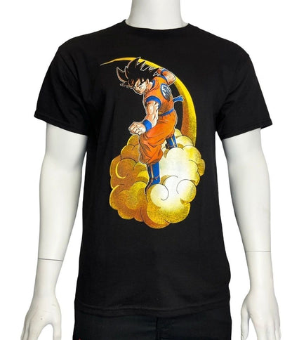 Goku Flying on Nimbus Graphic T-shirt