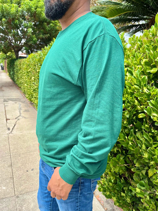 Solid Color Long Sleeve T-shirt