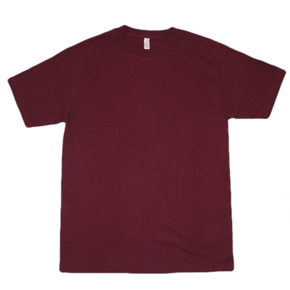 Solid Color Cotton T-shirt