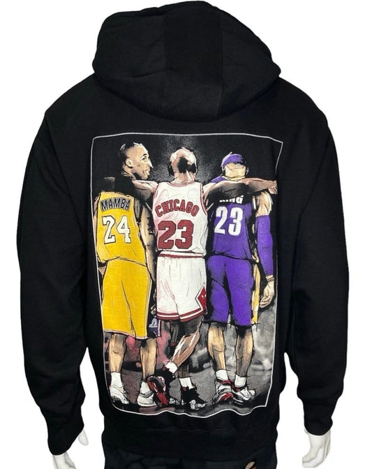 Basketball Legends Graphic Hoodie