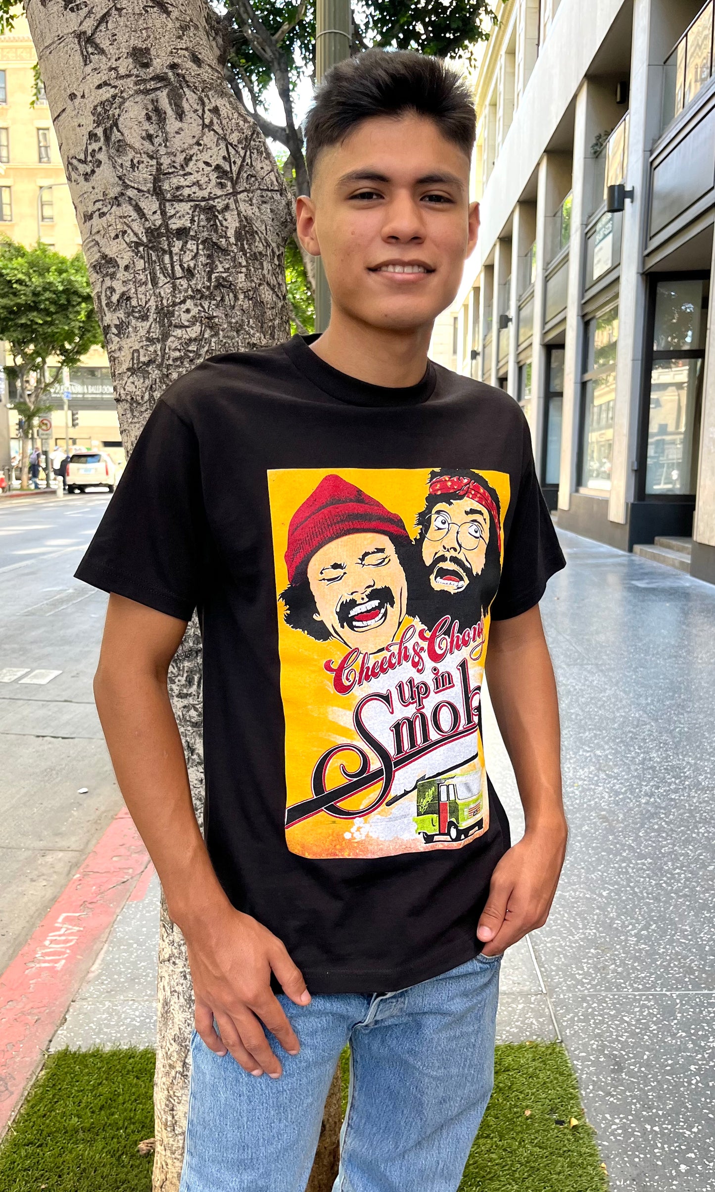 Cheech & Chong Up In Smoke Graphic T-shirt